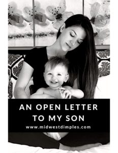 An open letter to my son
